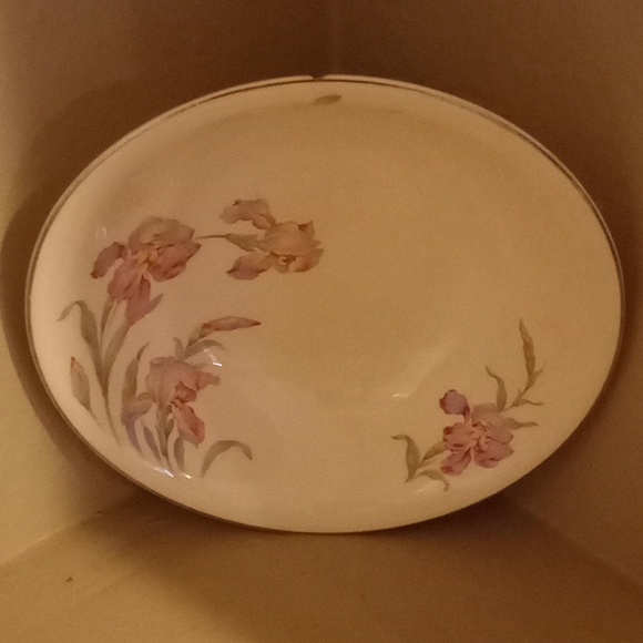 Vintage Universal Cambridge Iris Camwood Ivory- Bundle of 2 Vegetable Bowls - Picture 4 of 12